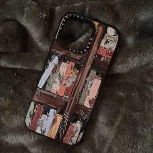 Iphone 15 Pro Max Casetify Floral Bookshelf Phone Case